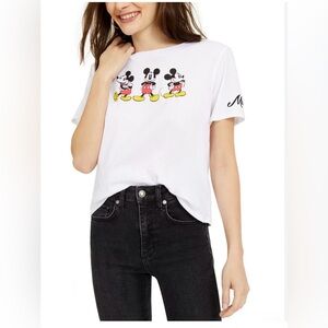 Mickey Mouse embroidered Graphic Tee